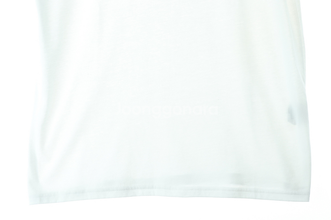 (L-2XL) 언더아머 반팔 카라 티셔츠 흰색 박시--2