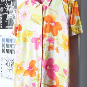 W(L-XL) 브랜드빈티지 반팔셔츠 남방 리즈클레이본