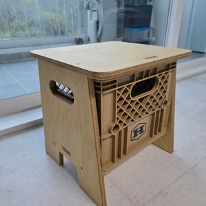 하이브로우 밀크박스 사이드테이블