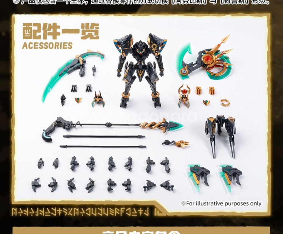 핵성치조 아누비스 호루스 새상품 미개봉 건담아님--6