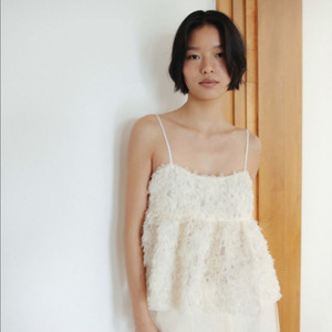 모노하 슬리브리스 Feather lace