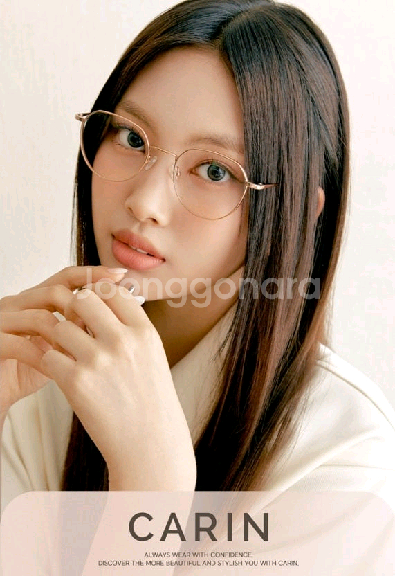 카린 안경테 Gus P c3 뉴진스 혜인 해린 안경--0