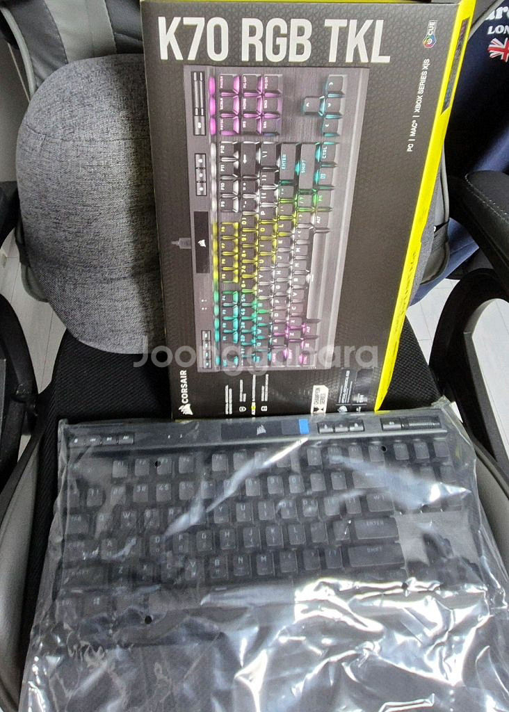 커세어 k70 RGB TKL OPX(광적축) 한글각인--1