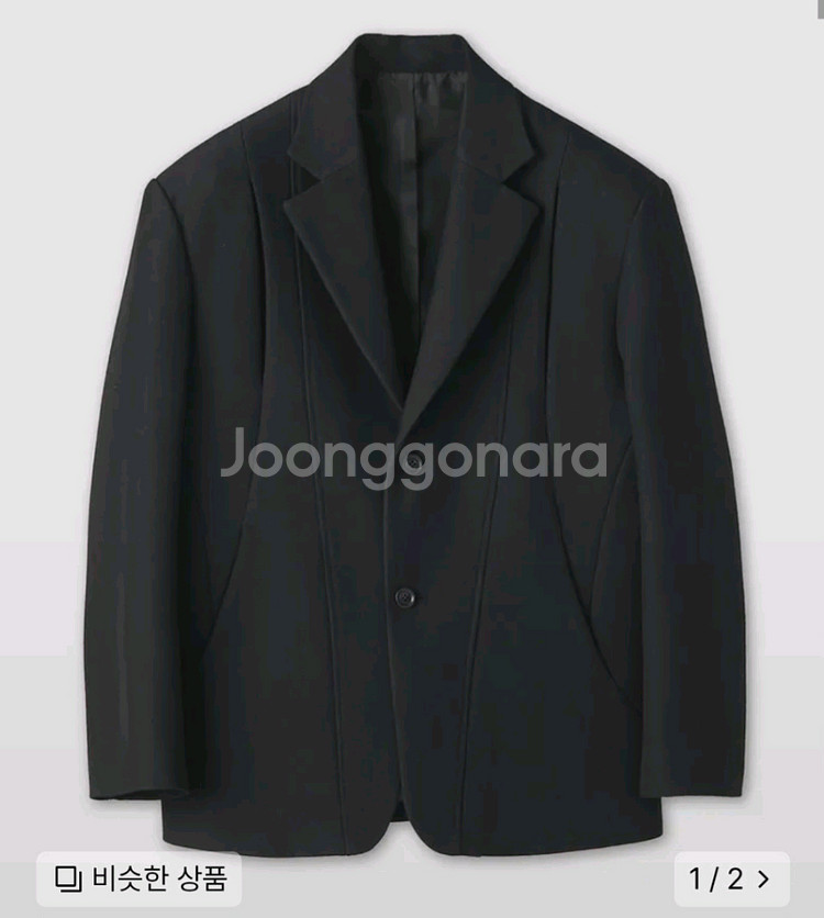 [새상품급] 쿠어 패널 브레스티드 자켓 M사이즈--0