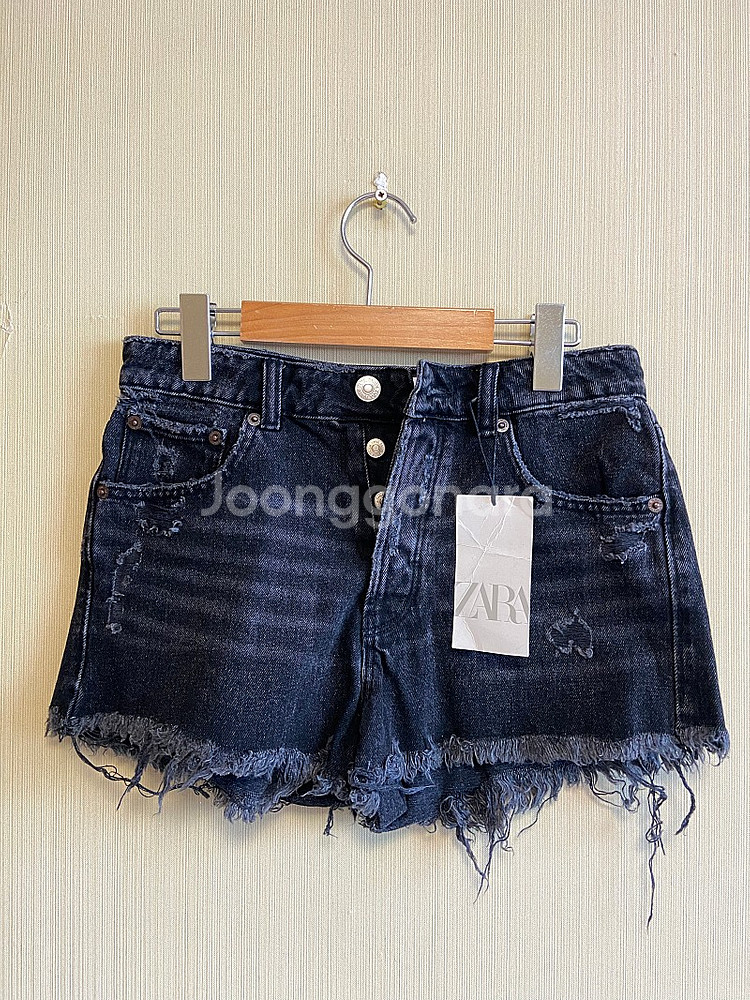 Zara 여성청반바지 데님쇼츠 (새상품)--0
