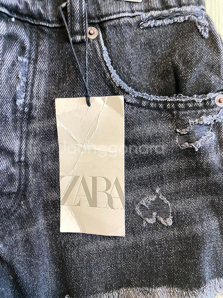 Zara 여성청반바지 데님쇼츠 (새상품)--3