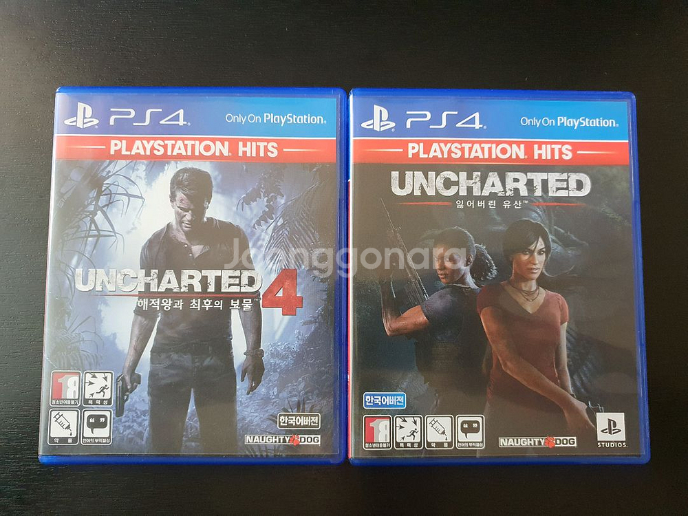 Ps4 언차티드4 + 잃어버린 유산--0