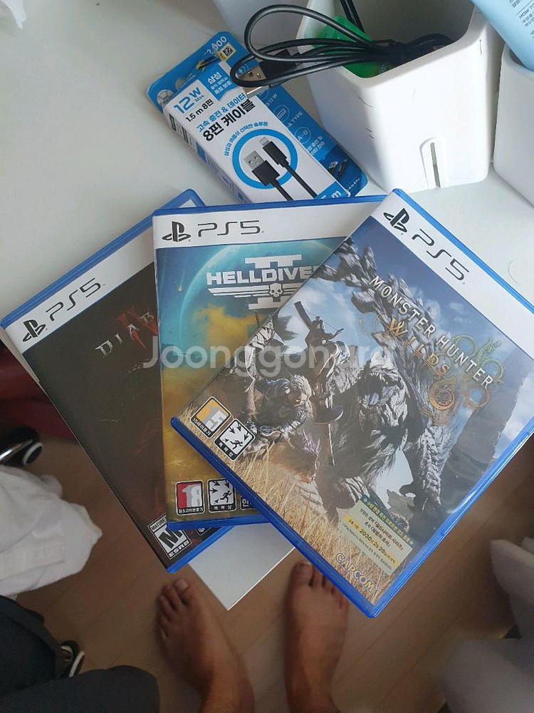 ps5용 디아블로 헬다이버 몬스터헌터--0