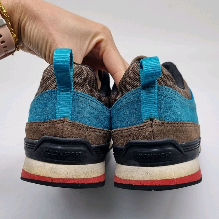 코오롱스포츠 블루 남성트레킹화270 이미지