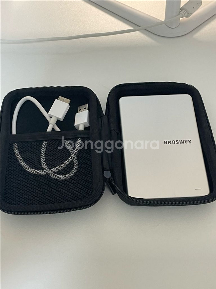 삼성 외장하드 슬림 500gb 새거--0