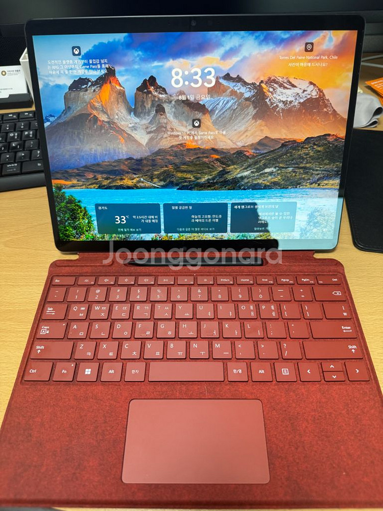 서피스 프로 8 i7 16gb 256gb 모델--0