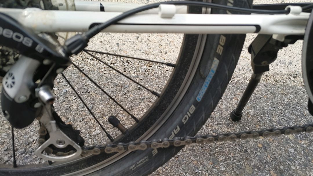 다혼스피드 P8 접이식8단 자전거판매 부천직거래--6