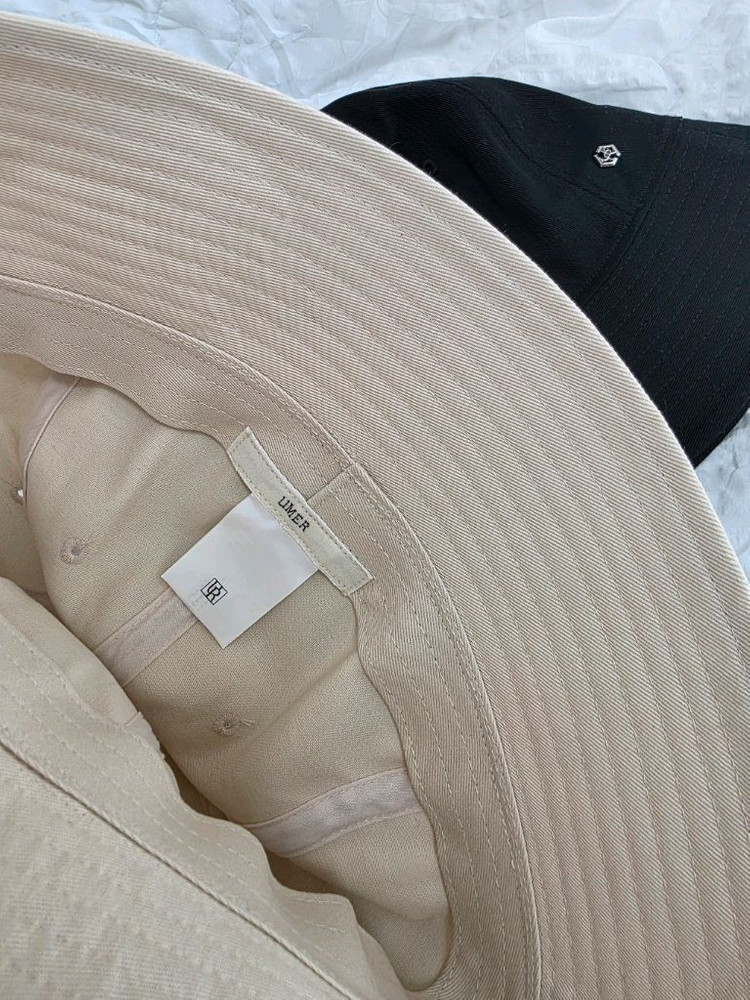 유메르 코튼 버킷햇--4