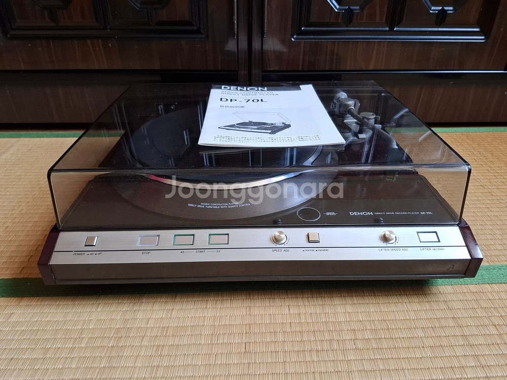 데논명기턴테이블 데논DP~70L--1