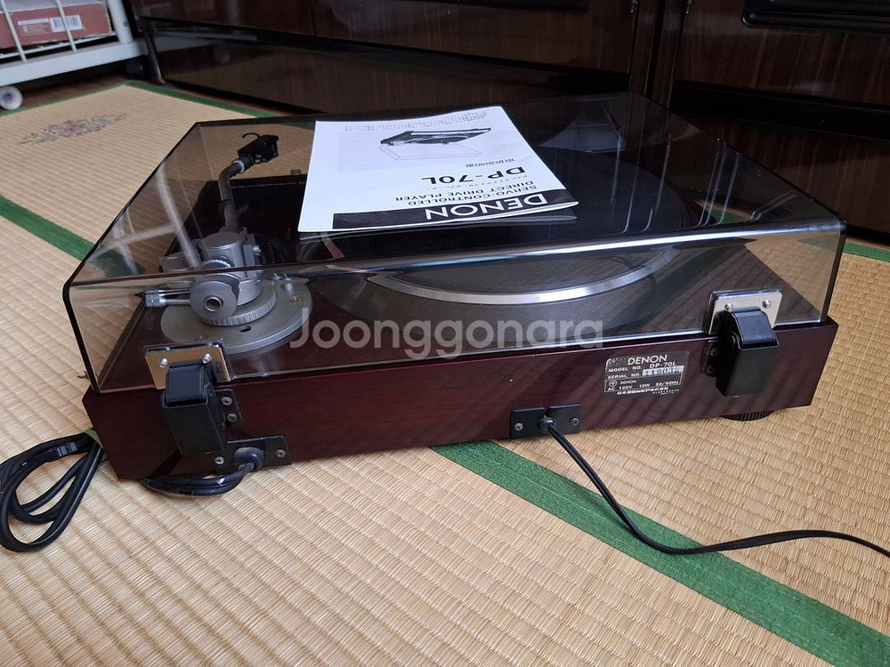 데논명기턴테이블 데논DP~70L--3