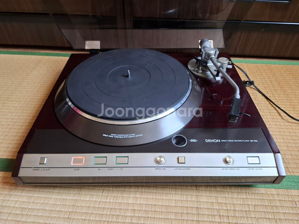 데논명기턴테이블 데논DP~70L--5