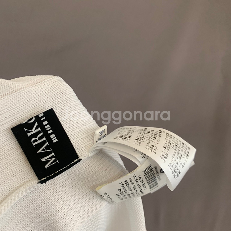 90 마크앤로나 골프 여성 코드 시스루 니트 베스트--6