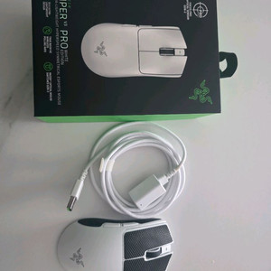래이저 바이퍼v3 프로 화이트