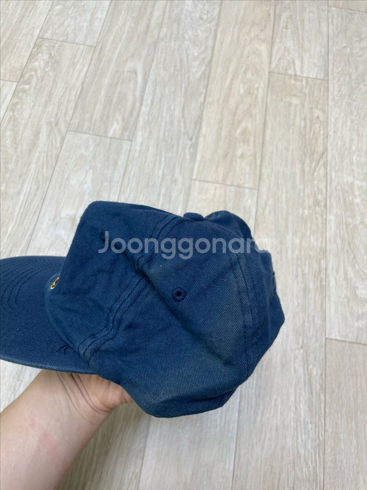 카멜 빈티지 모자--2