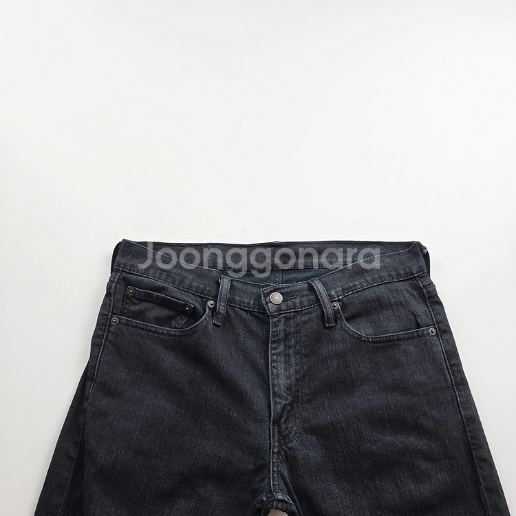 리바이스 청바지 스판 흑청 사이즈32 R1362--3