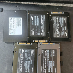 ssd<46>삼성ssd 120g 5개묶음