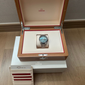 (1일 착용) 오메가 씨마스터 아쿠아테라 녹판 41mm