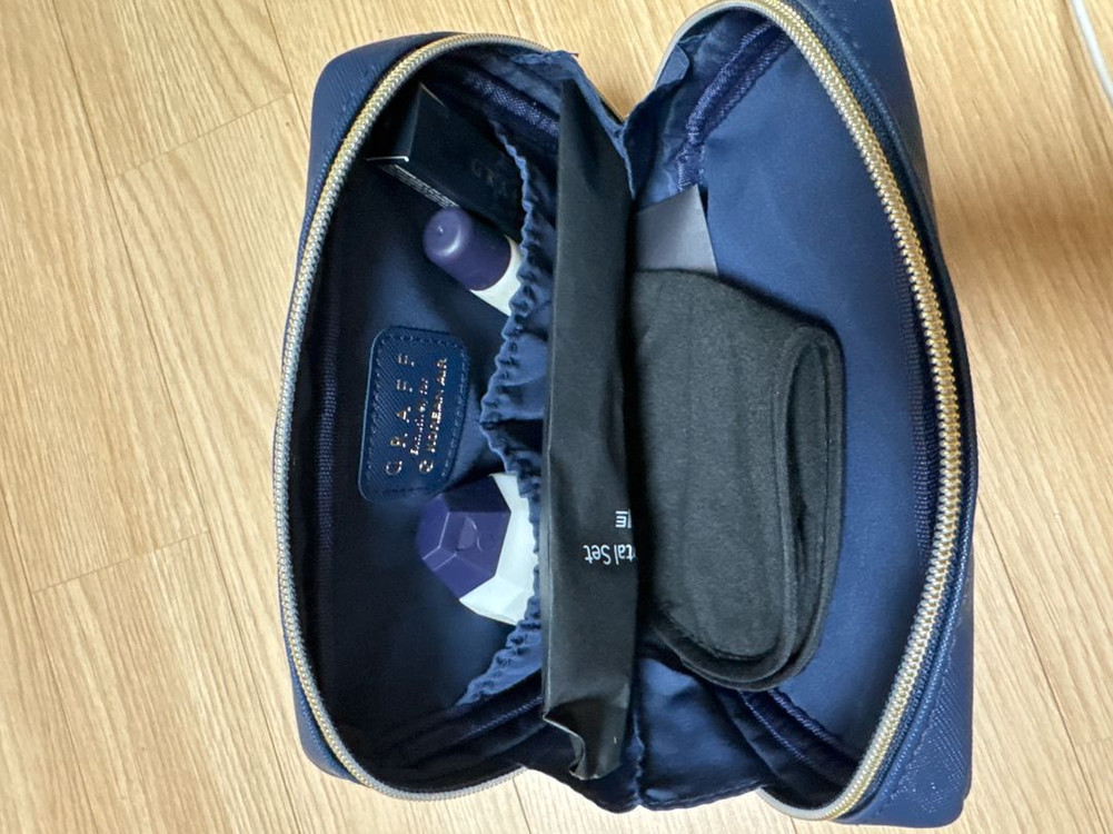 대한항공 프레스티지 파우치 미사용 이미지