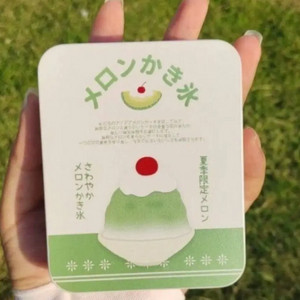 메론빙수 틴케이스