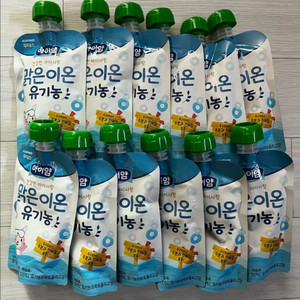 반택포 일괄 유기농 전해질 쥬스 과즙 파우치 팩 음료수