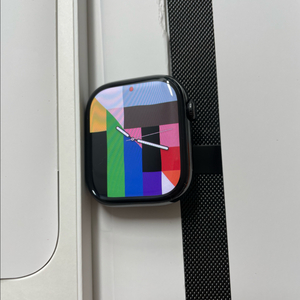애플워치10티타늄 46mm 밀레니즈 신품급