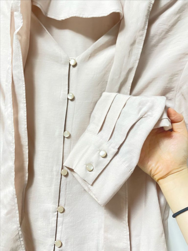 lebane 르베인 블라우스 sia tie blouse--4