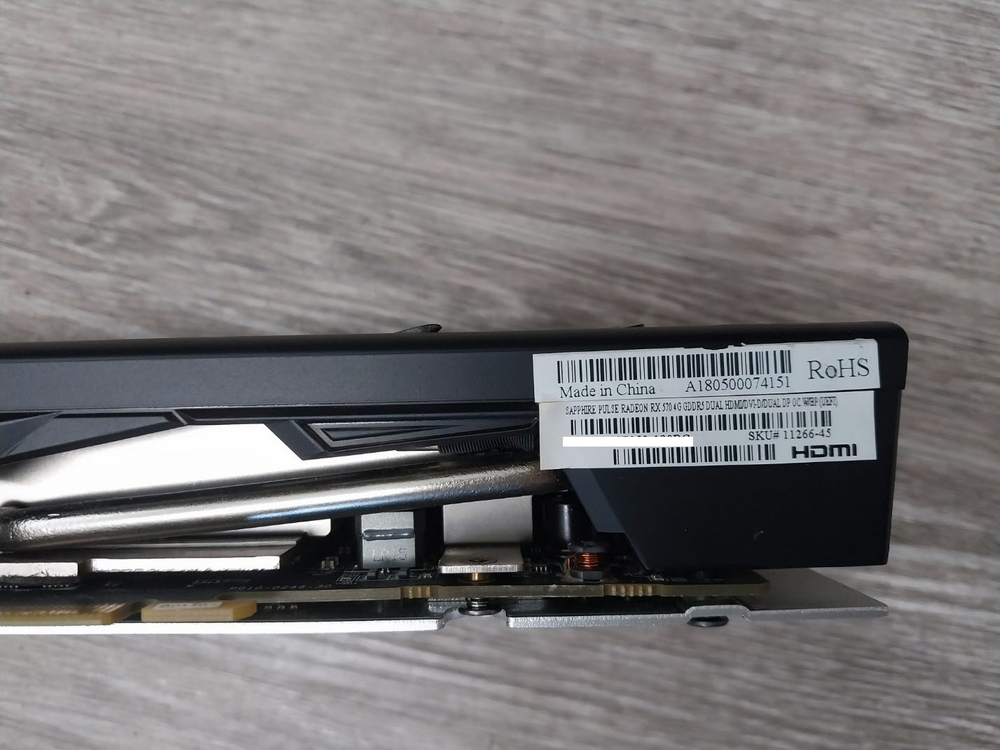 SAPPHIRE PULSE 라데온 RX 570 4G 이미지