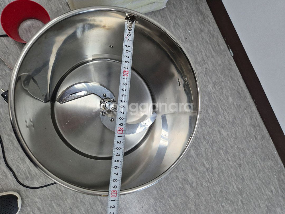 대용량 업소용 야채 슬라이서 고기 다짐 채썰기 기계 머--1