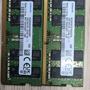 노트북 메모리DDR4 16G-3200 2EA팝니다
