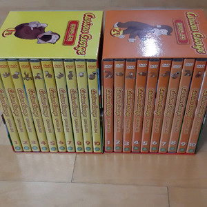 정품 큐리어스 조지 DVD 1~2집 세트