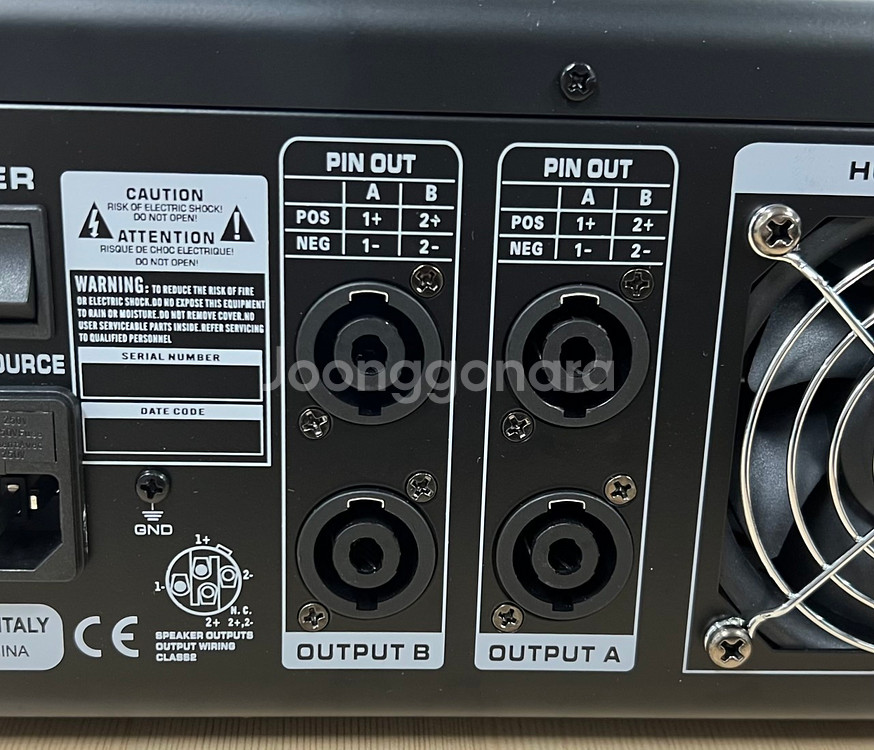 15인치 더블 스피커 / 파워드믹서 셋트 판매--3