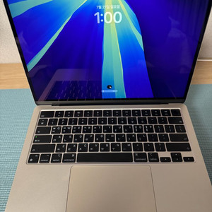 맥북에어 m2 13인치 16gb 256gb S급 풀박스