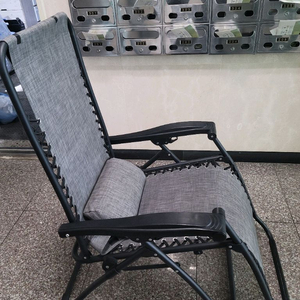 간이침대및의자 이미지