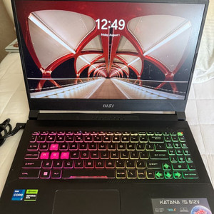 MSI KATANA 15 B12V 게이밍 노트북