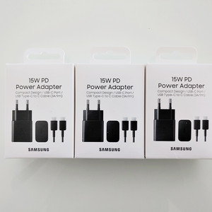 삼성 정품 15W PD 충전기 블랙 팝니다