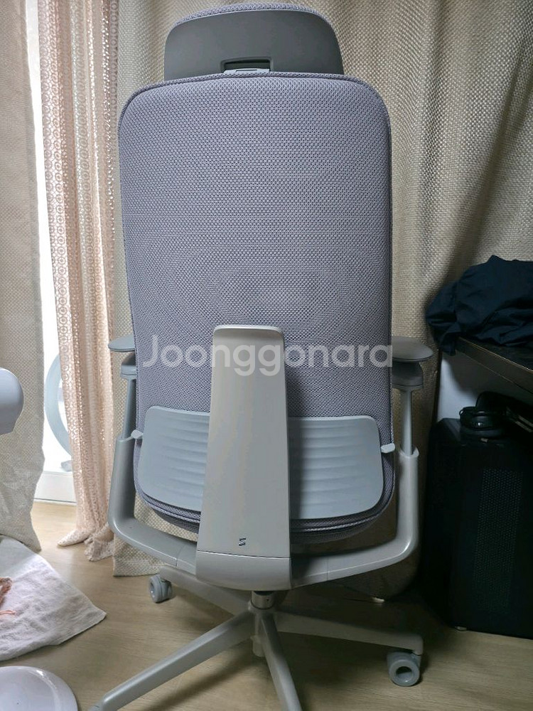 25년2월중순구매한 시디즈t90그레이 의자판매--1