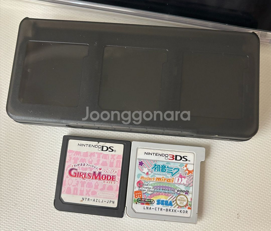 닌텐도 3ds / ds 칩 하츠네미쿠 걸즈모드--0