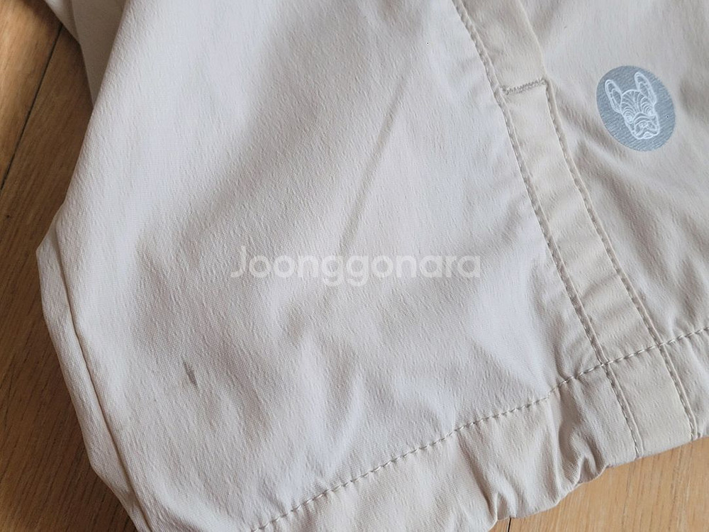 라이프워크 아노락반팔 우븐 후드 아노락 여성프리 반집업--4