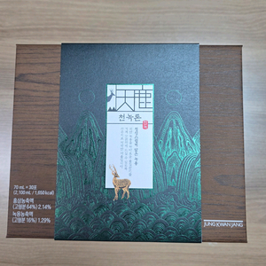 (미개봉) 정관장 천녹톤 판매합니다.
