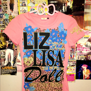 리즈리사 오네갸루 호피키치핀터깔 헤이세이 y2k 딱붙핏