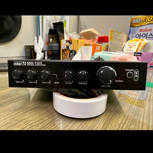 interM MA-103 믹싱 앰프