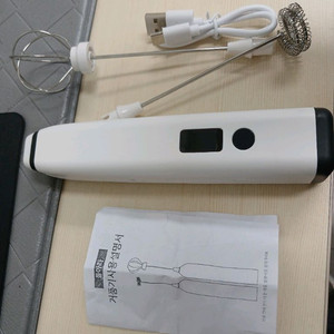 스피세프 전동 무선 우유 거품기 휘핑기