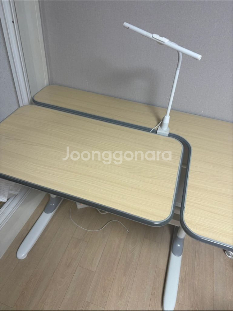 한샘 키즈 높이/각도 조절 책상--0
