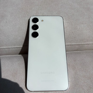 갤럭시S23/화이트색상/256GB/A+