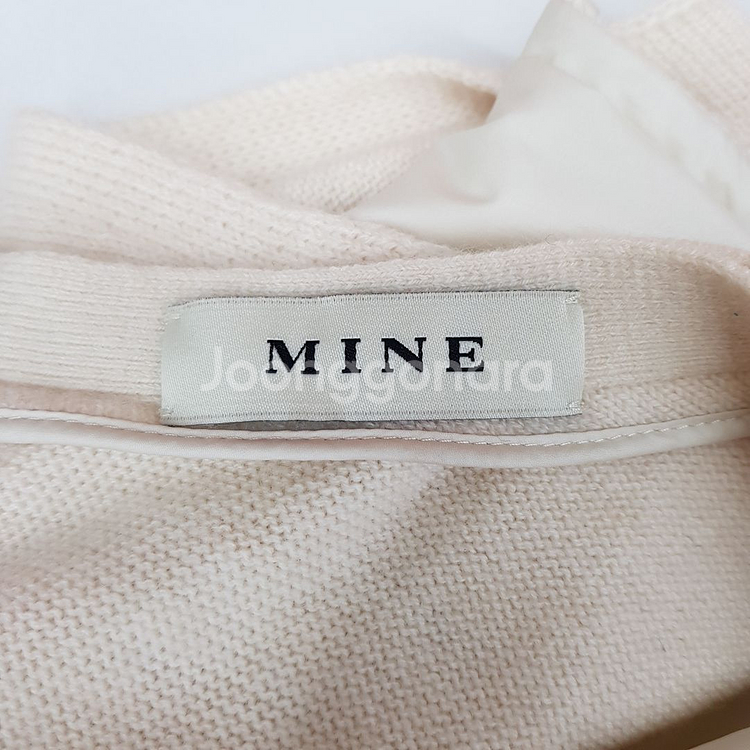 한섬 마인 MINE 2021 양면 퀼팅 니트 베스트 S--5